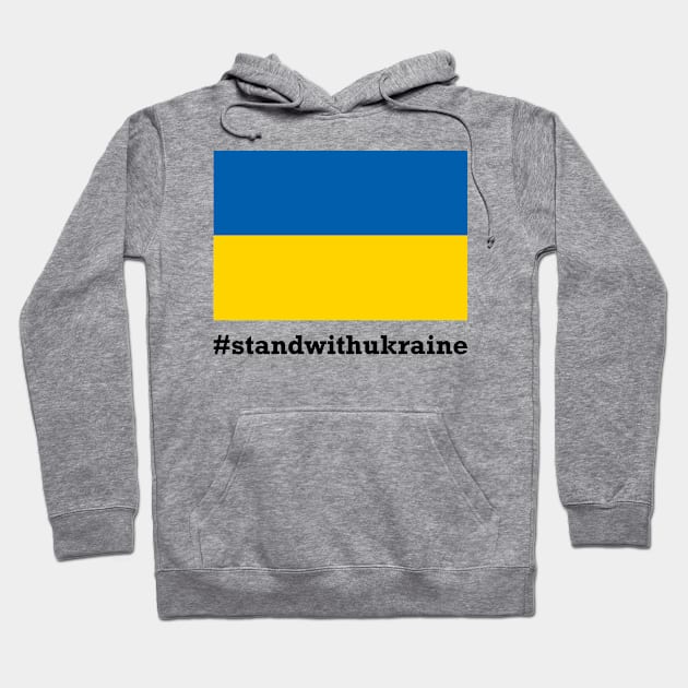 stand with ukraine Hoodie by shimodesign